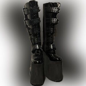 Widow Extreme Appetite for Destruction Platform Boots